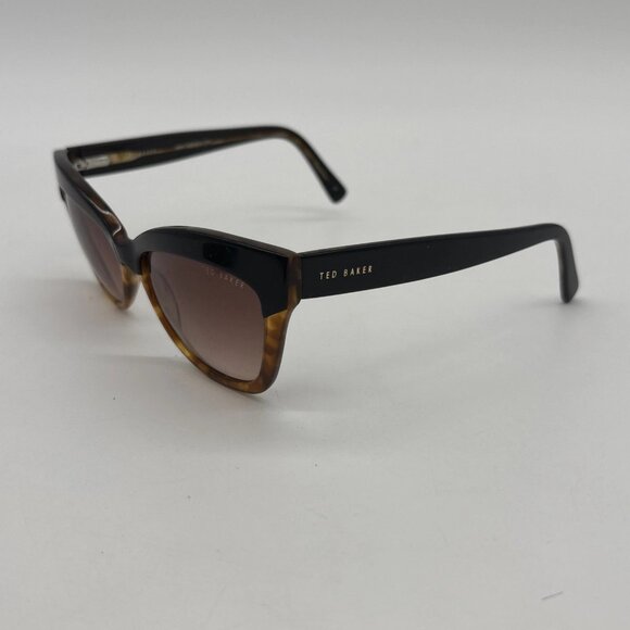 Ted Baker Sunglasses Frames B687 BLK 55-15-140 Black Tortoise Shell - Picture 3 of 9